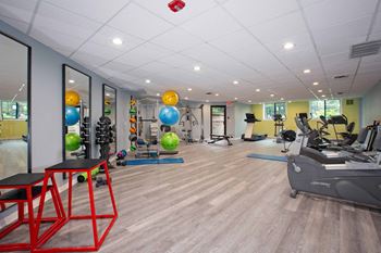 Laurel west end: fully equipped fitness center